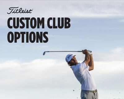 Custom Golf Clubs Options u0026 Specifications | Titleist